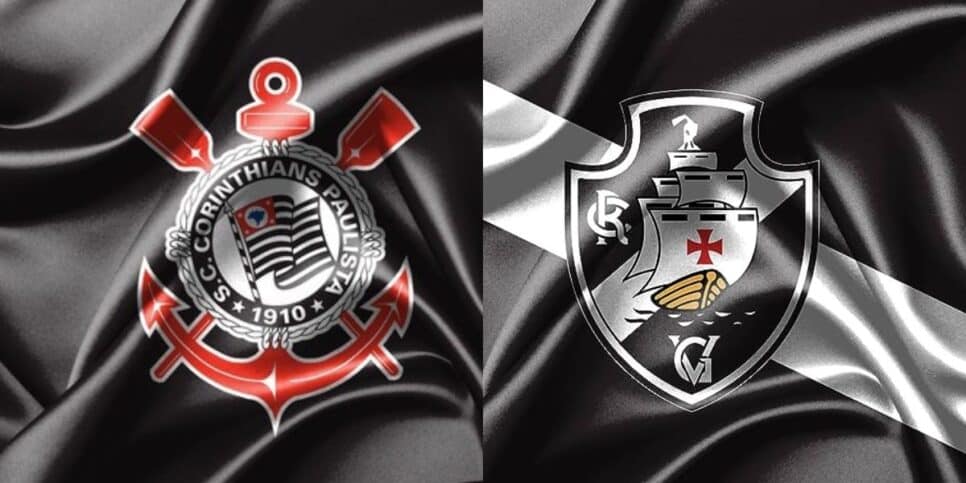 Corinthians e Vasco - Foto Reprodução Internet