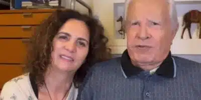 Fátima Sampaio e Cid Moreira - Foto: Internet