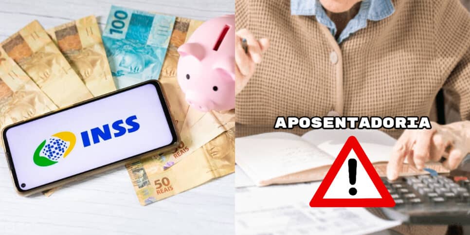 Beneficiários do INSS vão precisar saber desses 4 alertas da aposentadoria (Foto: Montagem)