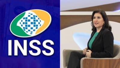 INSS e Simone Tebet (Reprodução - Internet)