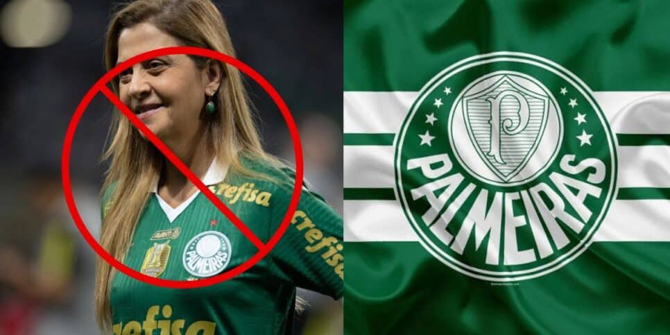 Leila Pereira e Palmeiras - Foto Reprodução Internet