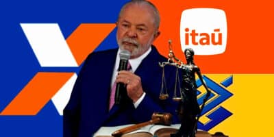 Nova lei armada de Lula atinge atendimento de bancos como Banco do Brasil, Caixa e Itaú (Foto Reprodução/Montagem/Lennita/Tv Foco/Canva/Internet/Marcello Casal Jr/ Agência Brasil/José Cruz/Agência Brasil))