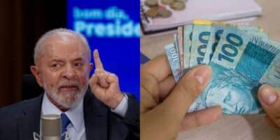 Lula e salário mínimo - Foto Reprodução Internet