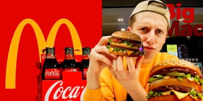 McDonald's e Coca-Cola abandonam país após crise e substituto é convocado ((Foto Reprodução/Montagem/Lennita/Tv Foco/Canva/Freepik/McDonald's/Coca)