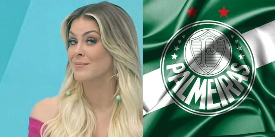 Renata Fan e Palmeiras - Foto Reprodução Internet