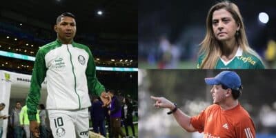 Rony liberado por Leila para venda ao Cruzeiro de Diniz (Reprodução: Ettore Chiereguini / Marcos Ribolli / Gustavo Aleixo)