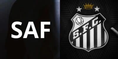 SAF - Santos (Foto: Reprodução, Montagem - TV Foco)