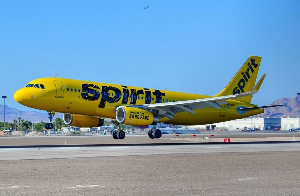 Spirit Airlines (Foto Reprodução/Internet)