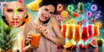 Suco de puro colágeno é obtido através de 4 ingredientes (Foto Reprodução/Montagem/Lennita/Tv Foco/Canva)