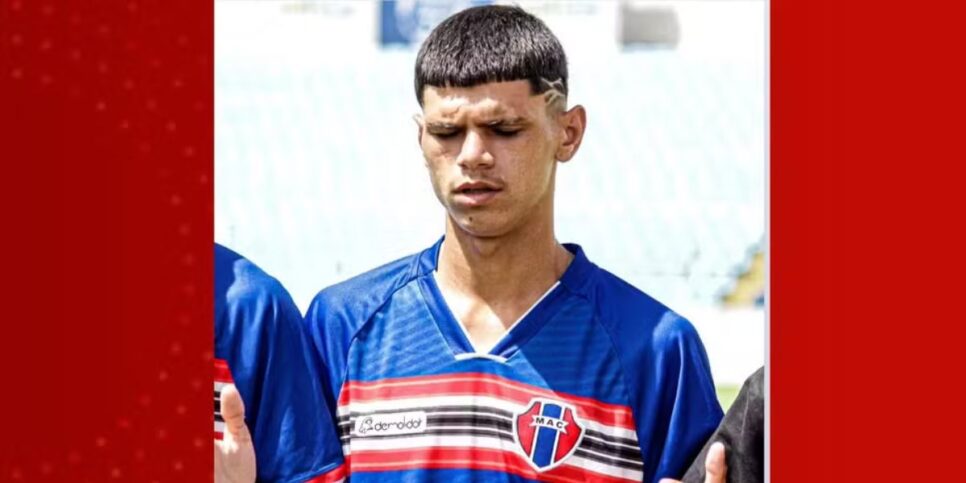 Jogador morre aos 18 anos (Reprodução/G1)