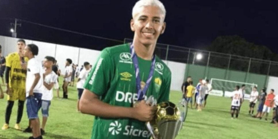 Ex-jogador morre aos 20 anos (Reprodução/Olhar Esportivo)