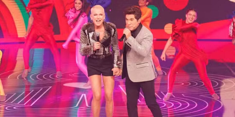 Xuxa e Daniel se apresentam no Criança Esperança — Foto - Globo -Léo Rosário