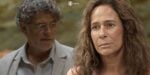 Ariosto e Zefa Leonel em No Rancho Fundo (Foto: Reprodução / Globo / Montagem TV Foco)