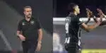 Artur Jorge lida com dupla de Tiquinho fora do Botafogo (Reprodução: Thiago Ribeiro / Vitor Silva)