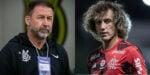 R$18M e rasteira no Flamengo: Augusto Melo sobre David Luiz  (Foto: Reprodução/Montagem TV Foco)