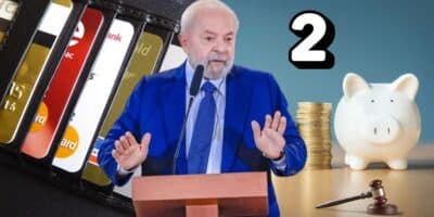 Cartão de crédito, Lula e lei da poupança (Foto: Reprodução / Gov / Canva / Montagem TV Foco)