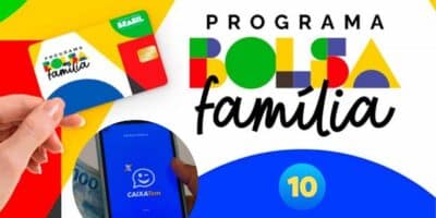 Cartão do Bolsa Família e aplicativo Caixa Tem (Foto: Reprodução / Canva / Gov / Montagem TV Foco)