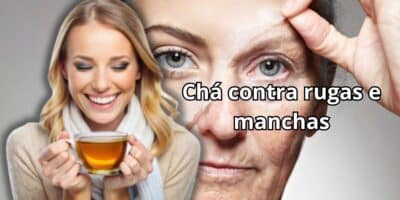 Chá contra rugas e manchas na pele (Foto: Internet)