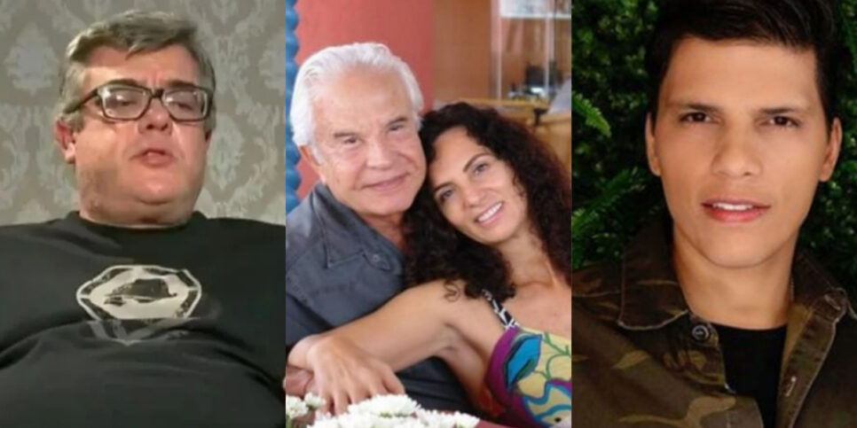 Filhos querem fim: verdades do casamento de Cid Moreira e viúva (Foto: Reprodução/Montagem TV Foco)