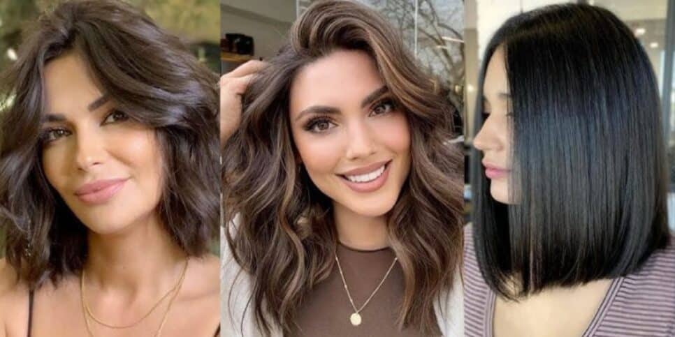 4 cortes de cabelo para alongar e afinar o rosto redondo - (Foto: Internet)