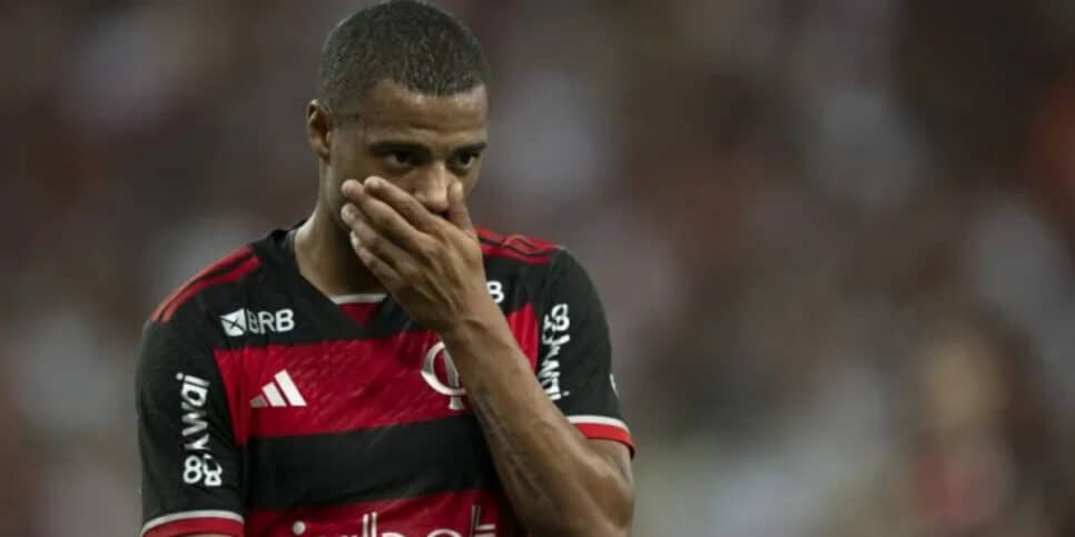 R$78M: Com lesões, De La Cruz está FORA do Flamengo (Foto: Jorge Rodrigues/AGIF)