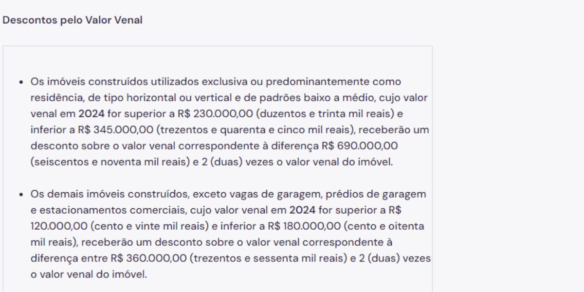 Como ter desconto no IPTU em São Paulo (Reprodução: Governo de São Paulo)