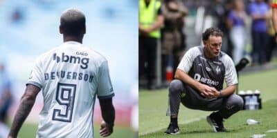 Milito lida com Deyverson e mais um fora do Atlético-MG (Reprodução: Gilson Lobo / Instagram)