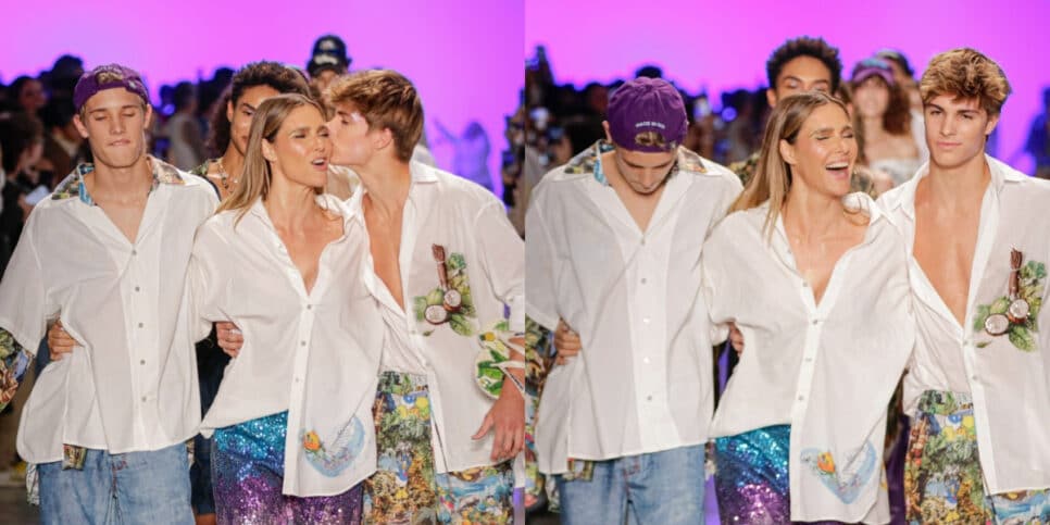  João e Francisco são gêmeos e filhos de Fernanda com Rodrigo Hilbert  (Foto: Montagem/Van Campos / AgNews)