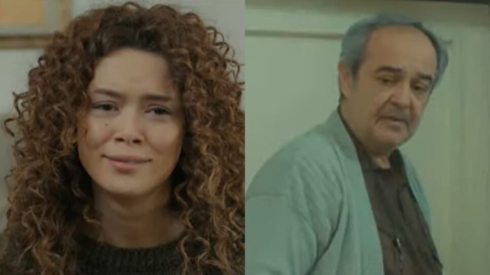 Sirin rouba dinheiro de Enver e faz o pai chorar desolado (Fotos: Reprodução/ Record TV / Montagem TV Foco)