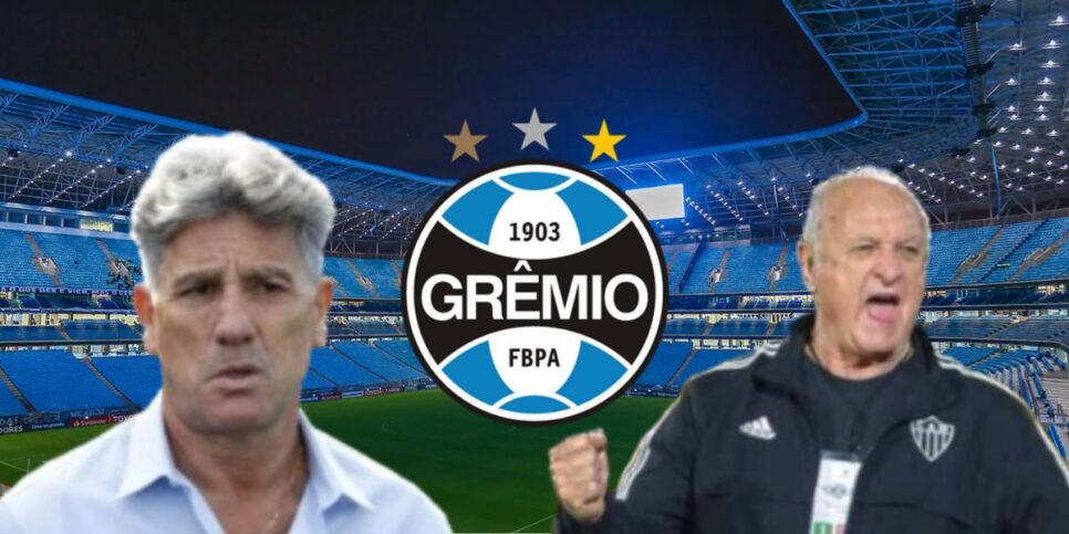 Notícia sobre Felipão no Grêmio chega voando em Renato Gaúcho (Foto: Internet)