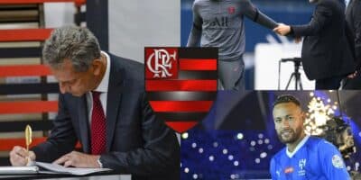 Landim arma duas contratações históricas ao Flamengo (Reprodução: Marcelo Cortes / Al-Hilal)