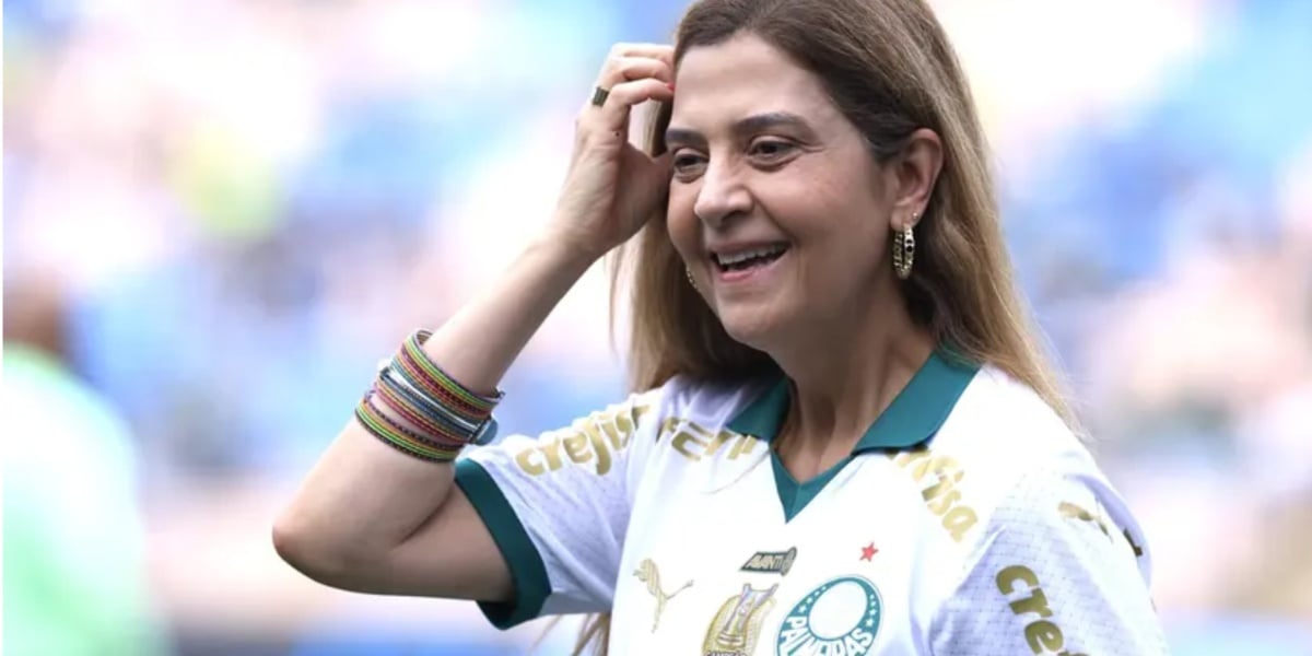 Leila Pereira garante 4 viradas históricas ao Palmeiras - (Foto: Marcello Zambrana/AGIF) Futebol