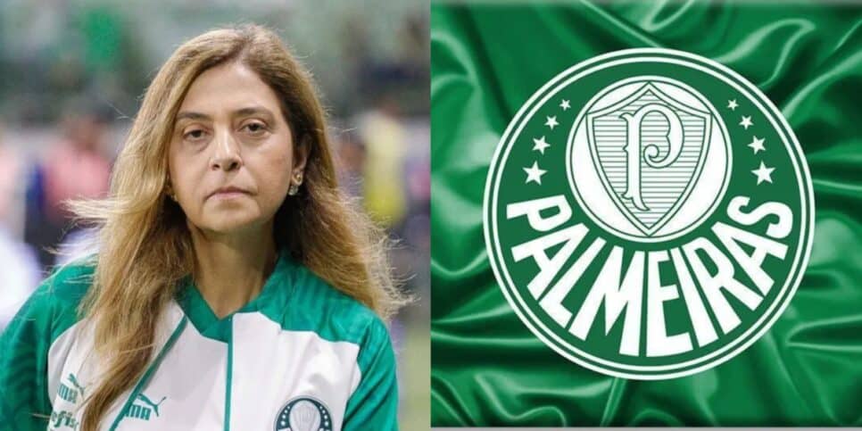 Leila sofre com adeus de reforço milionário no Palmeiras - (Montagem / TV FOCO)