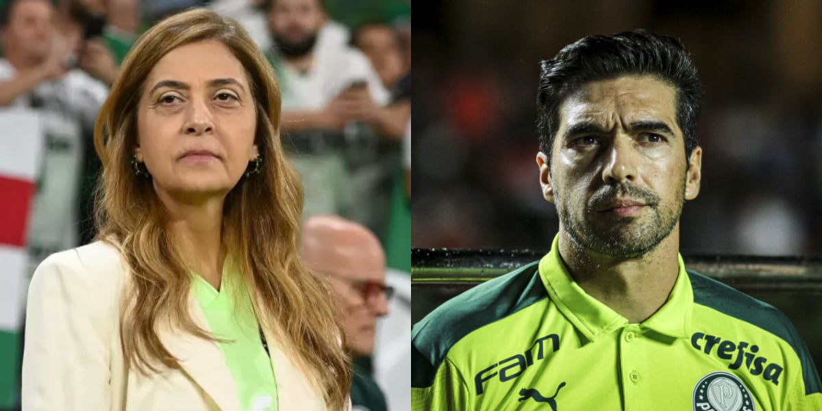 Leila Pereira define futuro de Abel Ferreira no Palmeiras (Foto: André Ribeiro/ Daniel Carvalho/Futura Press/ Estadão Conteúdo)