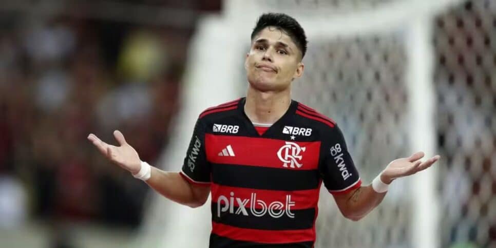 Luiz Araújo chegou ao Flamengo em 2023 (Reprodução: Alexandre Durão)