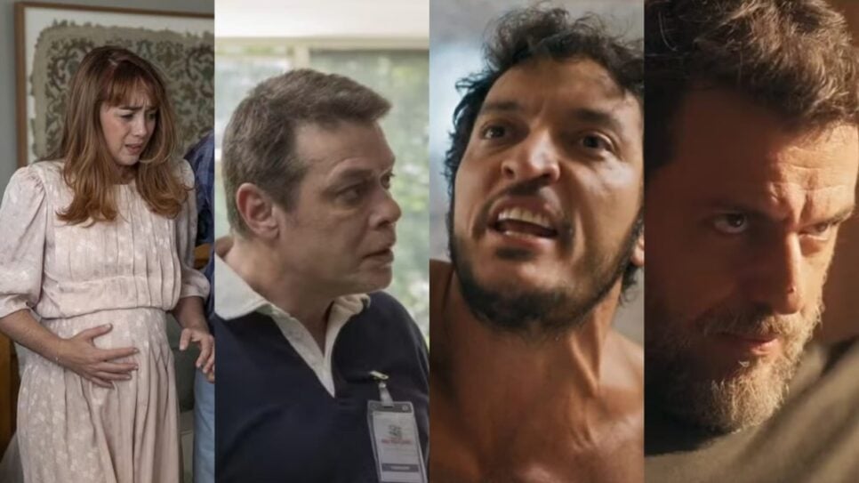 Matança em Mania de Você: Cecília, Alfredo, Guga e Molina já foram pra debaixo da terra (Fotos: Reprodução/ TV Globo/ Montagem TV Foco)