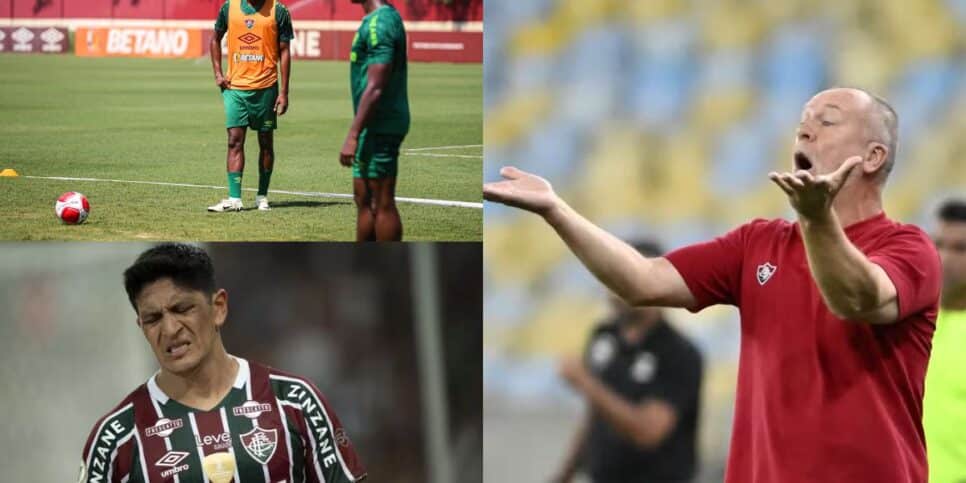 Parceiro de Cano faz as malas e dá adeus ao Fluminense (Reprodução: André Durão / Lance!)