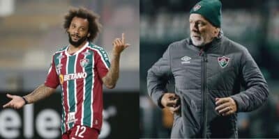 Marcelo e mais 1 fora e Mano crava substitutos no Fluminense (Reprodução: Daniel Apuy
/ Lucas Merçon)