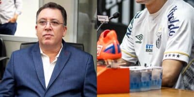 Teixeira rescindiu contrato com jogador de R$3M (Reprodução: Pedro Ernesto Guerra Azevedo)