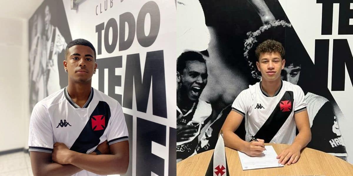 Matheus Ferreira e Bruno Lopes (Reprodução: Vasco/Divulgação)