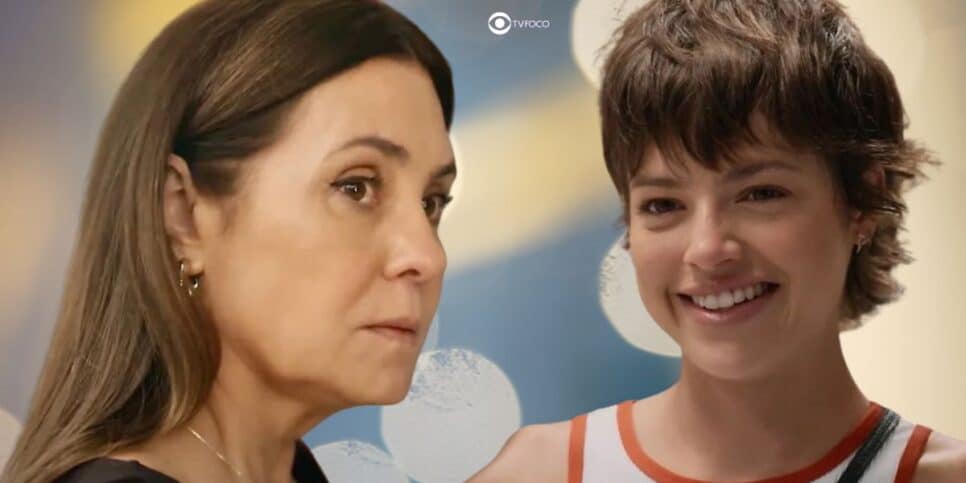 Mércia e Luma em Mania de Você (Foto: Reprodução / Globo / Montagem TV Foco)