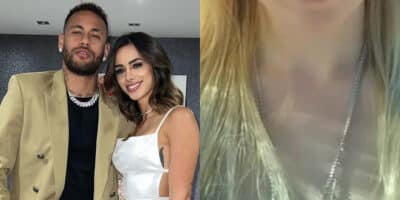 Suposta mãe de filha de Neymar faz apelo para Bruna Biancardi (Foto: Reprodução/Montagem TV Foco)