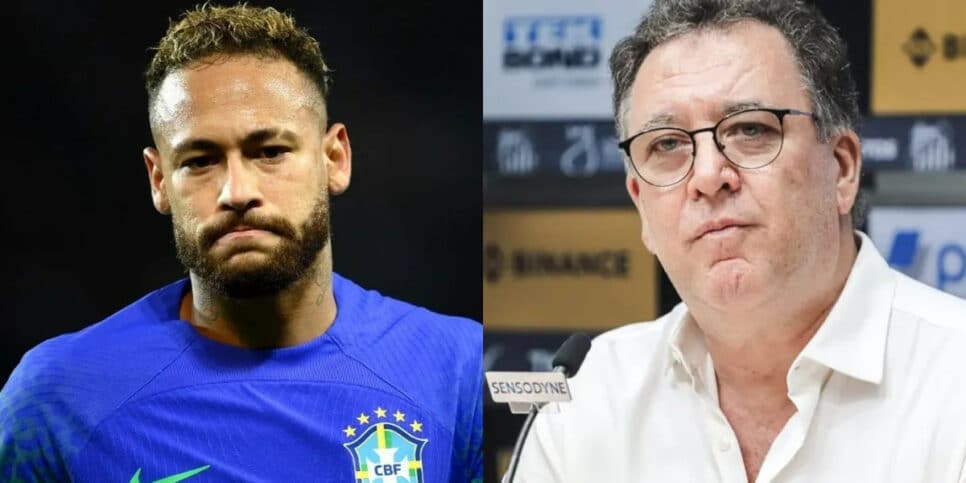 Neymar deixa Santos e aceita jogar em outro time da série A (Foto: Reprodução/Montagem TV Foco)