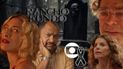 No Rancho Fundo termina com morte e fim de 2 protagonistas (Fotos: Reprodução/ Divulgação, TV Globo/ Freepik/ Montagem TV Foco)