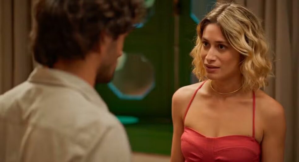 Artur e Quinota confrontam Blandina mais uma vez (Foto: Reprodução/ TV Globo)