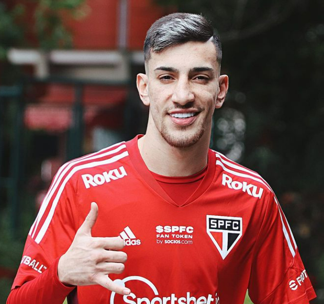 Pedrinho teve passagens pelo São Paulo em 2023 - (Foto: Internet)