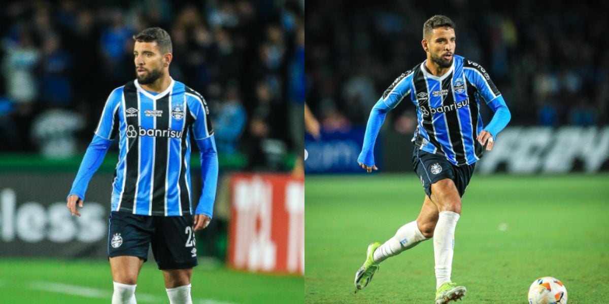 Pepê defende a camisa do Grêmio (Reprodução: Instagram)