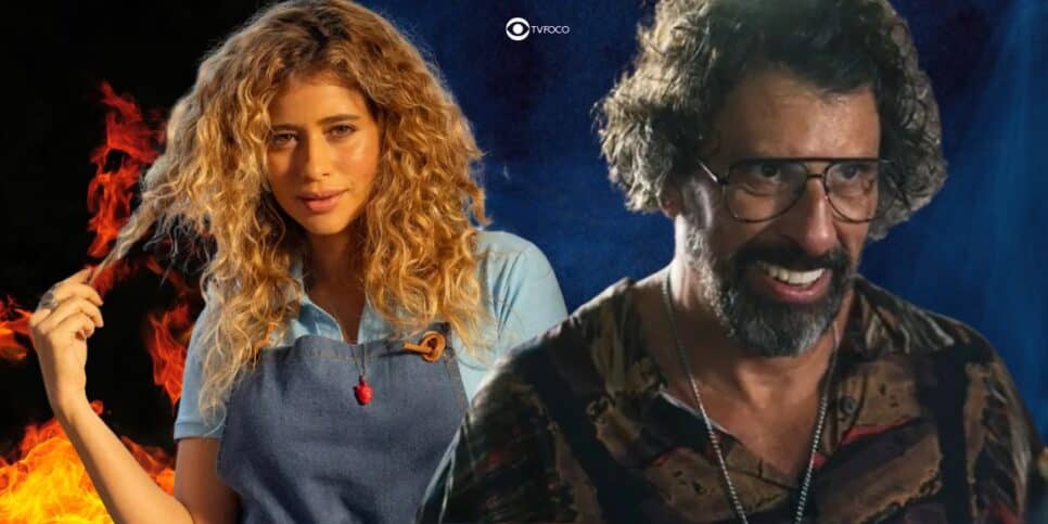 Roxelle e Osmar em Volta por Cima (Foto: Reprodução / Globo / Montagem TV Foco)