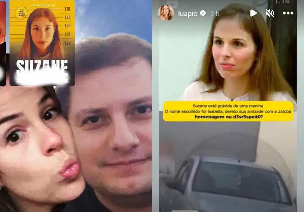 Publicação de Luana Piovani mostrando o pai do filho de Suzane Von - Foto: Instagram