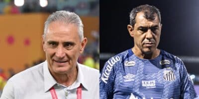 Tite tem contratação no Santos anunciada e Carille no olho da rua - (Montagem / TV FOCO)